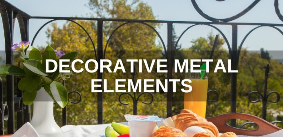 DECORATIVE METAL ELEMENTS PREPARATION