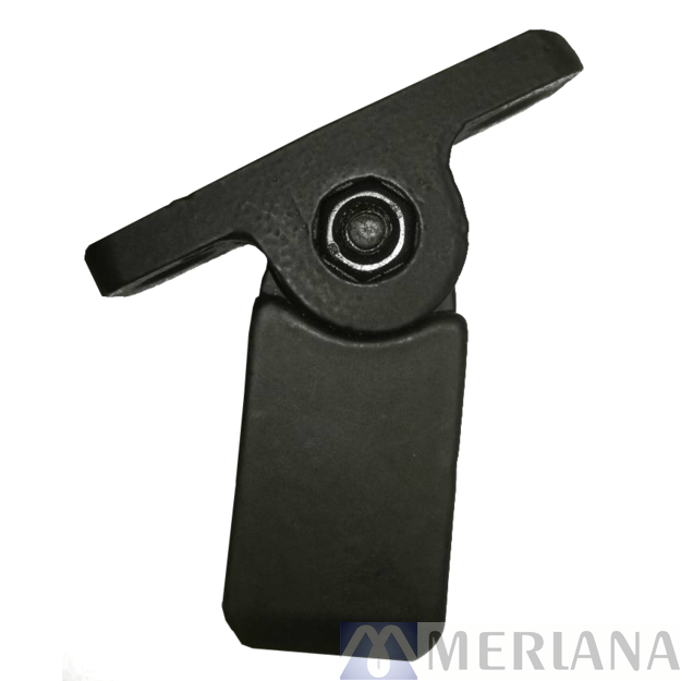 Reg. tvirtinamas laikiklis strypui 12 BLACK, L08DTB04
