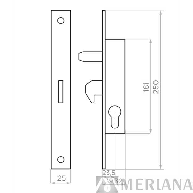 Spyna vartams 181/22, L15NZ035