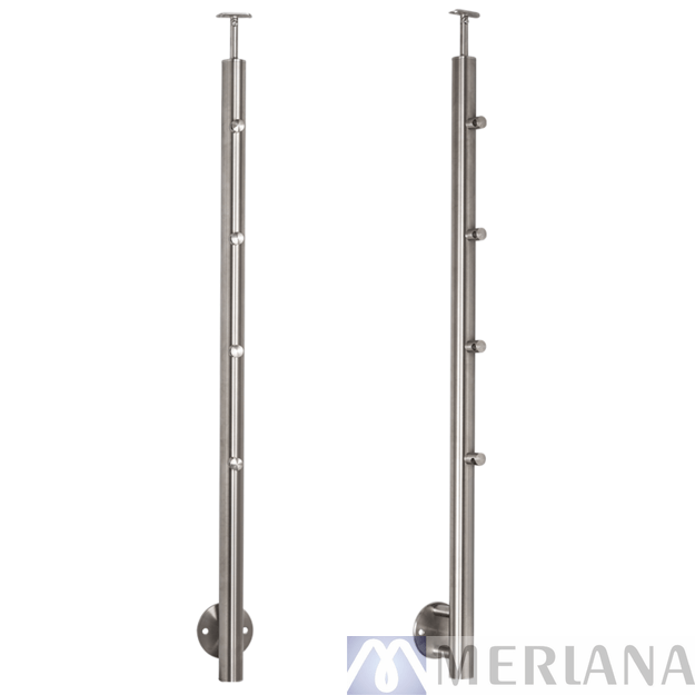 Stulpas 42,4*1130mm, 4*Fi12mm, šoninis tvirt., L21NP276